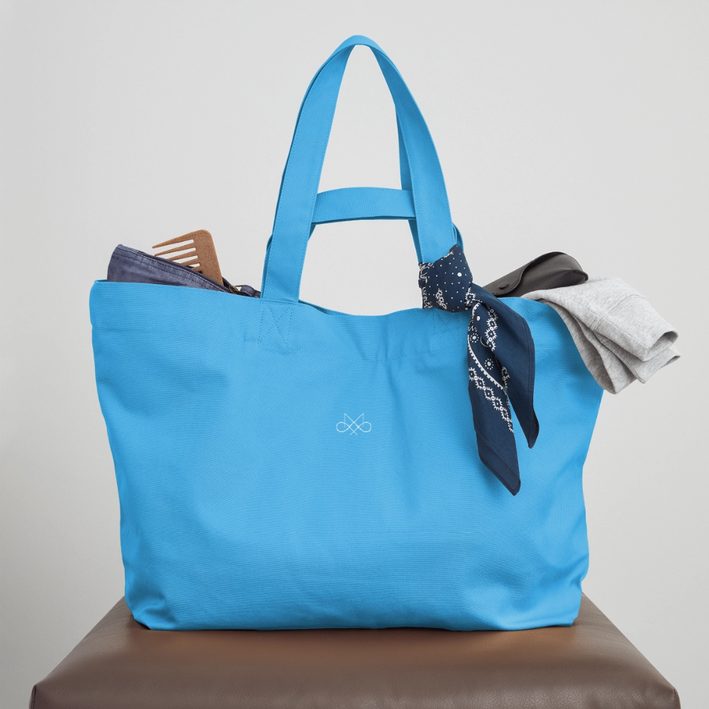 Recycled Shopping Bag Stanley/Stella - aqua blue