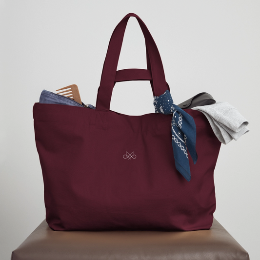 Recycled Shopping Bag Stanley/Stella - burgundy