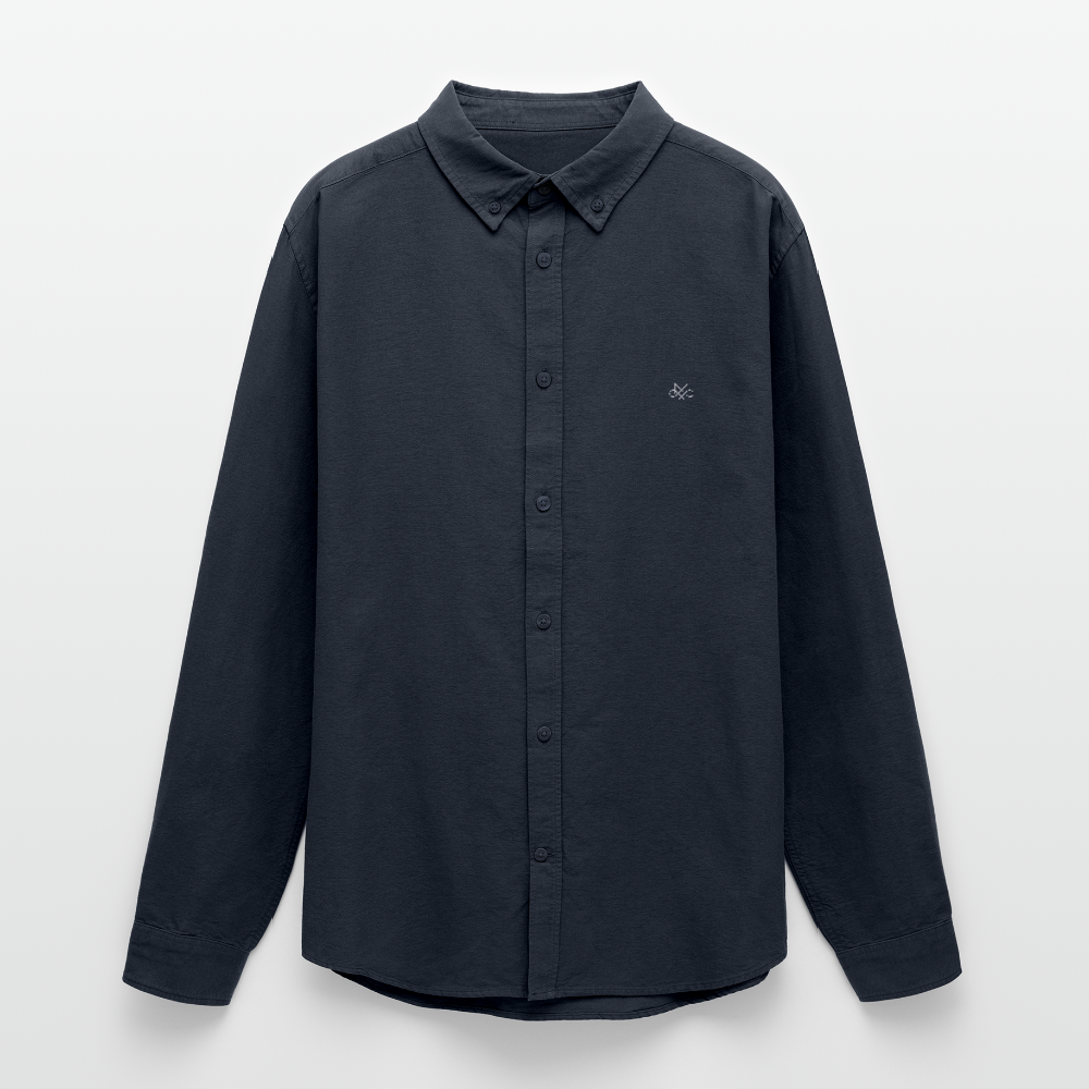 Men's Oxford Shirt by Stanley/Stella - navy