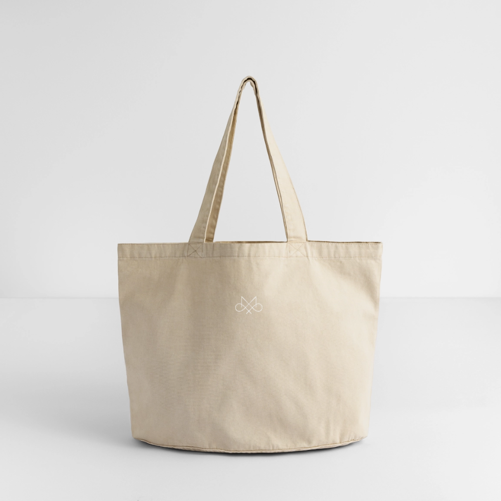 Vintage-washed Shopper - vintage sand 