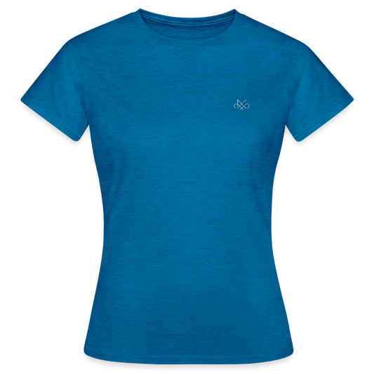 Women's T-Shirt - antique blue sapphire heather