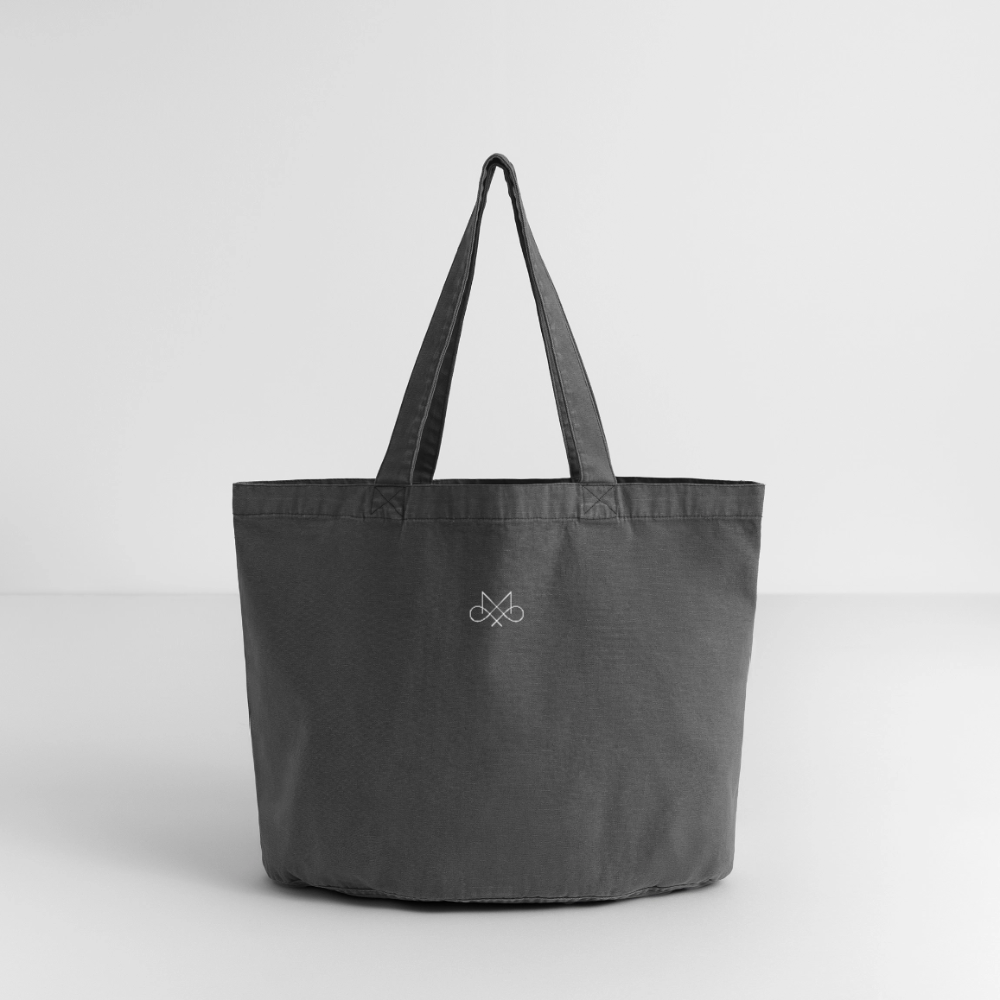 Vintage-washed Shopper - vintage black