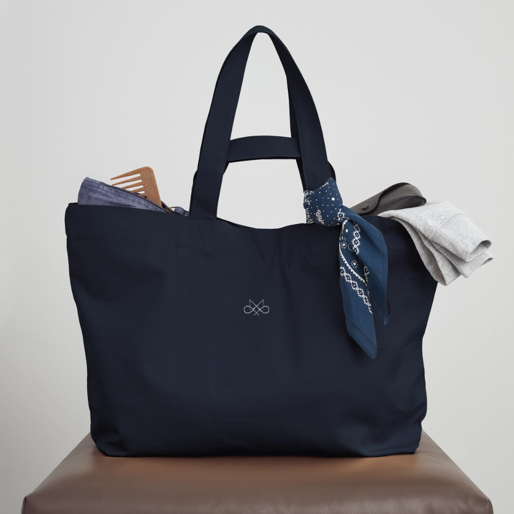 Recycled Shopping Bag Stanley/Stella - navy