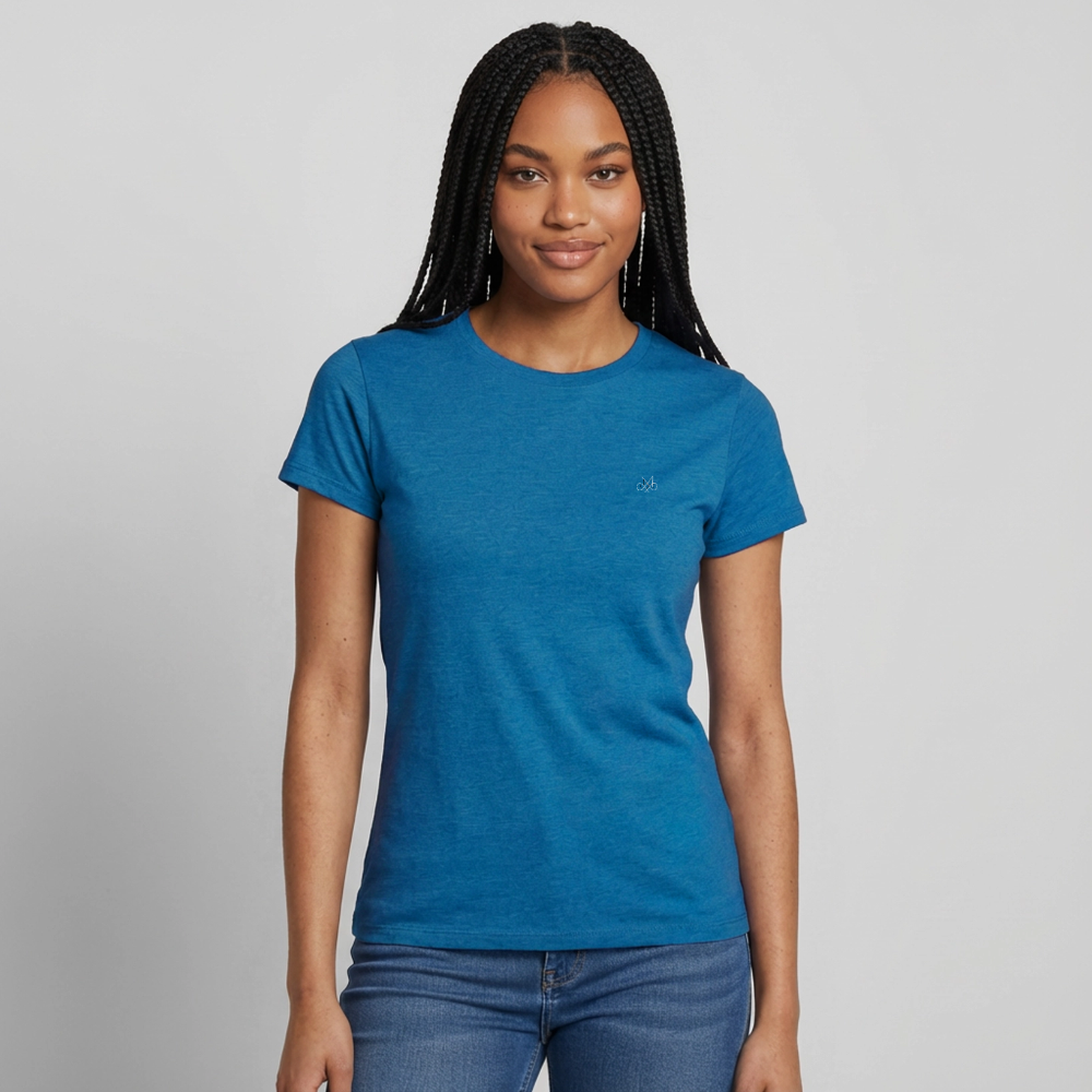Women's T-Shirt - antique blue sapphire heather