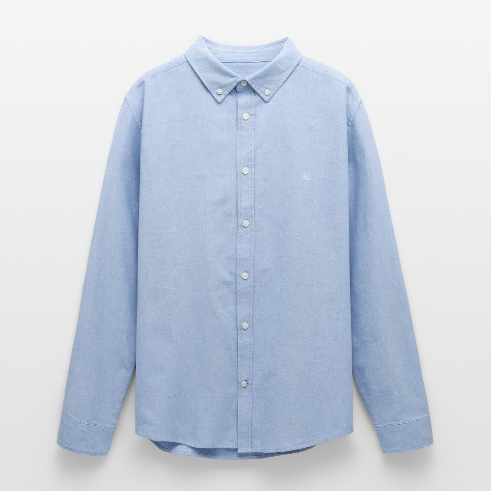 Men's Oxford Shirt by Stanley/Stella - carolina blue