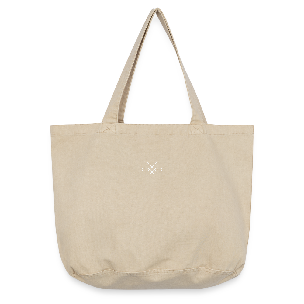Vintage-washed Shopper - vintage sand 